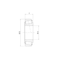 Подшипник роликовый конический П-LM-48548-RS10 FERSA