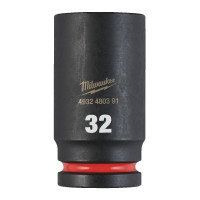 Головка ударна ShW 3/4'' SKT подовжена, 32мм ACC MILWAUKEE 4932480391