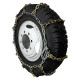 Ланцюг протиковзання 440/80 R28 для спецтехніки (квадратна ланка 8мм) (ціна вказана за 1 шт.) Load-Tech 02-501459