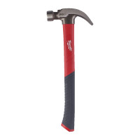 Молоток з закругленим цвяходером і рукояткою зі скловолокна Fiberglass , 570гр ACC MILWAUKEE 4932478658