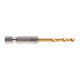 Свердло по металу RedHEX SHOCKWAVE HSS-TiN , діаметр 3,2х66,5х23мм, (2шт) ACC MILWAUKEE 48894706