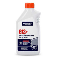 Антифриз VUKO Antifreeze Super G12+ (-40) червоний (1кг, каністра 1л) YUKO 15218
