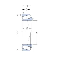 Підшипник SKF 30216