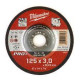 Диск відрізний по металу , SC 41/125х3 PRO+, діаметр 125мм ACC MILWAUKEE 4932451492