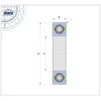 Підшипник 50х90х20 TIMKEN 180210 (6210-2RS C4)