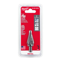 Свердло ступінчасте Step Drill , діаметр 4-20мм з кроком 2мм ACC MILWAUKEE 48899320