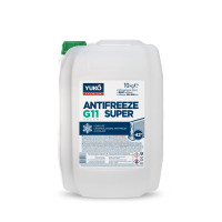 Антифриз VUKO Antifreeze Super G11 (-40) зелений (10кг, каністра 10л) YUKO 19946