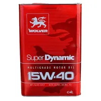 Олива Super Dynamic 15W-40 (4л) WOLVER 6579