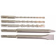Набір бурів та долот SDS-PLUS , (5шт) ACC MILWAUKEE 4932430002