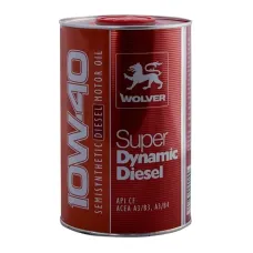 Олива Super Dynamic 10W-40 (1л) WOLVER 6576