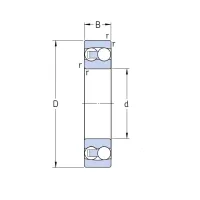 Підшипник ETN9 SKF 1206