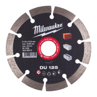 Диск алмазний DU 125, діаметр 125мм (цегла, бетон, шлакоблок) ACC MILWAUKEE 4932399522