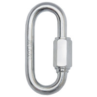 Карабін овальний з гвинтовою муфтою DIN 5299 6 мм Load-Tech 03-730004