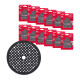 Сітка шліфувальна PG Mesh HL , 67х92мм, зерно 320, (12шт+подложка) (для M12 FDSS) ACC MILWAUKEE 48805320