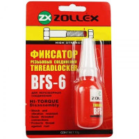 Фіксатор різьбових з'єднань (10мл) BFS-6 (міцна фіксація) ZOLLEX 15022