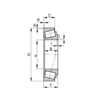 Підшипник FAG 30203 DY