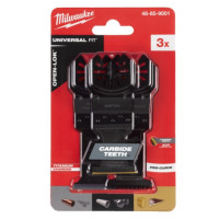 Набір полотен для мультітула Bi-Metal Carbide OPEN-LOK WM (3шт) ACC MILWAUKEE 48859001