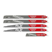 Набір полотен для шабельних пил SAWZALL CARBIDE , (5шт) ACC MILWAUKEE 49472206