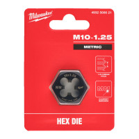 Плашка шестигранна , М10-1,25мм ACC MILWAUKEE 4932500621