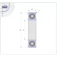 Підшипник 80х125х22 216 311.0 TIMKEN 180116 (6016-Z C4)