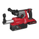 Перфоратор акумуляторний SDS-PLUS , M18 FHACDDE-0C, 1,7Дж (каркас, з пилососом) MILWAUKEE 4933498586