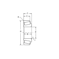 Подшипник роликовый конический П-32316 FBJ