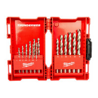 Набір свердл по металу HSS-G THUNDERWEB дисплей 6 од MILWAUKEE 4932352375