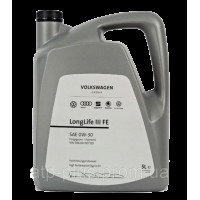 Олива VAG Longlife III FE 0W-30 (5л) VW504.00/507.00 GS55545M4