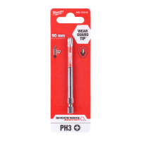 Біта SHOCKWAVE , PH3, 90мм ACC MILWAUKEE 4932430859