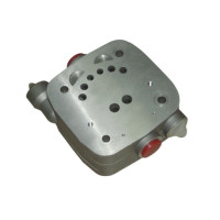 Головка автокомпресора КАМАЗ 1-цилиндр 53205-3509039