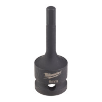 Головка ударна ShW 1/2'' з робочою частиною HEX6 ACC MILWAUKEE 4932478064