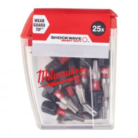 Біта SHOCKWAVE , TX25, 25мм, (25шт), пластикова коробка ACC MILWAUKEE 4932430880