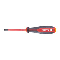 Викрутка з тригранною рукояткою ізольована VDE , PH1х80мм ACC MILWAUKEE 4932478721