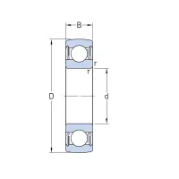 Підшипник 2RS SKF 1726308