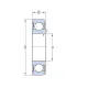 Підшипник 2RS SKF 1726308