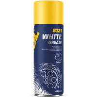 Мастило біле літієве, аерозоль (450мл) MANNOL White Grease 8121 SCT- SCT