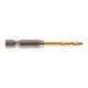 Свердло по металу RedHEX SHOCKWAVE HSS-TiN , діаметр 3,0х65х23мм, , пластикова коробка ACC MILWAUKEE 4932478176