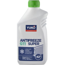 Антифриз VUKO Antifreeze Super G11 (-40) зелений (1кг, каністра 1л) YUKO 15222