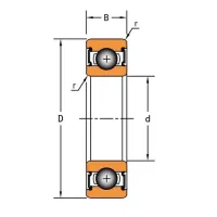 Підшипник JD варіатора (RE308211/RE267884) RE346082 TIMKEN 6018-2RS1/C3