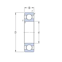 Підшипник 303 17х47х14 SKF 6303
