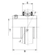 Корпусной подшипник П-480310-UC310 KG