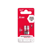 Біта SHOCKWAVE , TX BO30, 25мм, (2шт) ACC MILWAUKEE 4932471584