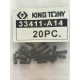Ремкомплект гайковерта 33411-040 (пружина стискання зворотнього клапана) KING TONY 33411-A14