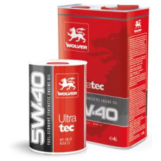 Олива Ultratec 5W-40 (4л) WOLVER 11885