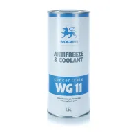 Антифриз WG11 концентрат (1,5л) синій WOLVER 13142