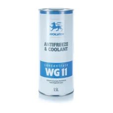 Антифриз WG11 концентрат (1,5л) синій WOLVER 13142