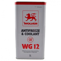 Антифриз WG12 концентрат (5л) червоний WOLVER 22059