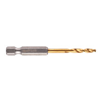 Свердло по металу RedHEX SHOCKWAVE HSS-TiN , діаметр 3,3х67х24мм, (2шт) ACC MILWAUKEE 4932471089